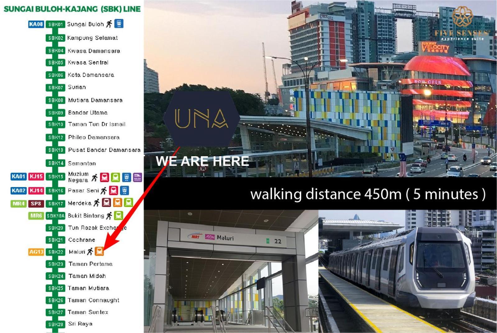 Una Serviced Apartment, Sunway Velocity كوالالمبور المظهر الخارجي الصورة